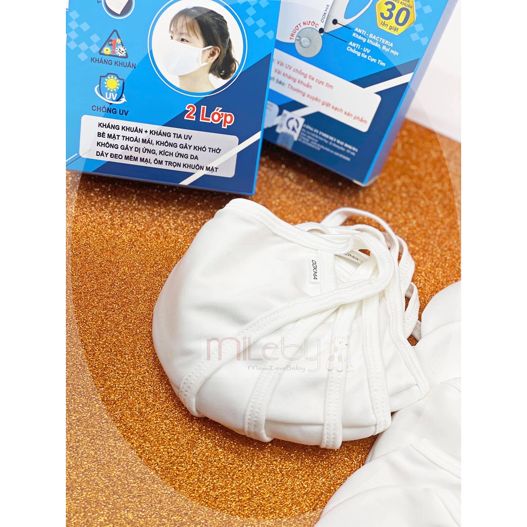 Khẩu trang người lớn Dokma (50k/set 5c)