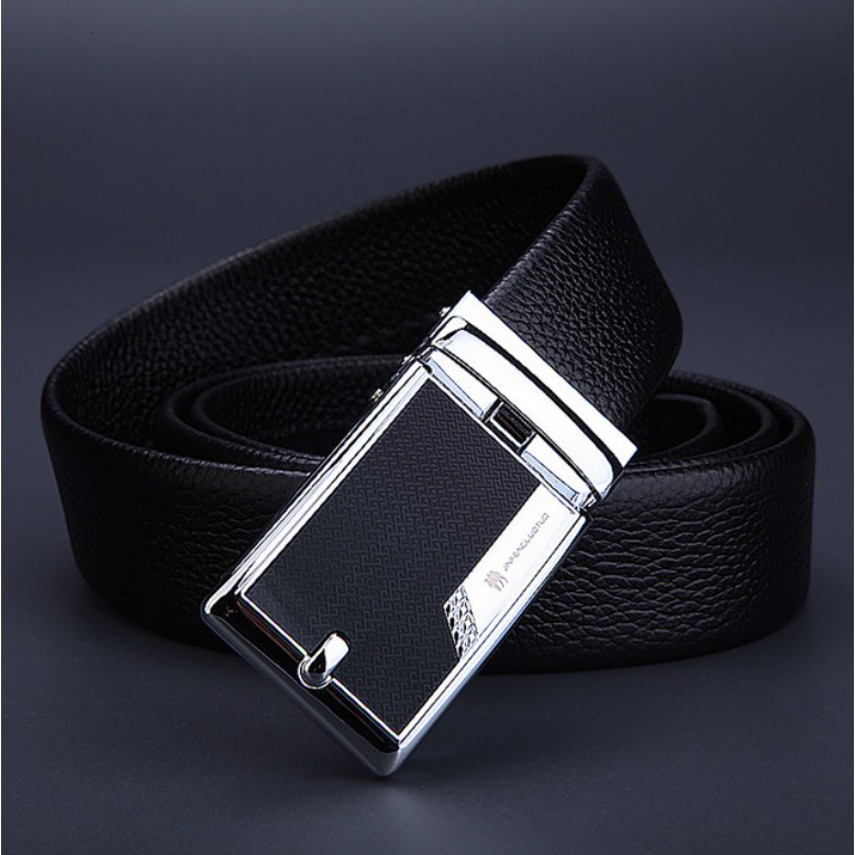 (NEW 2020 Men's Belt) Bảo Hành 2 Năm - Dây Nịt Thắt Lưng Da Bò Thật Cao Cấp AGZA026 Jin - Hàng Nhập Khẩu - Nam Nữ Hà Nội