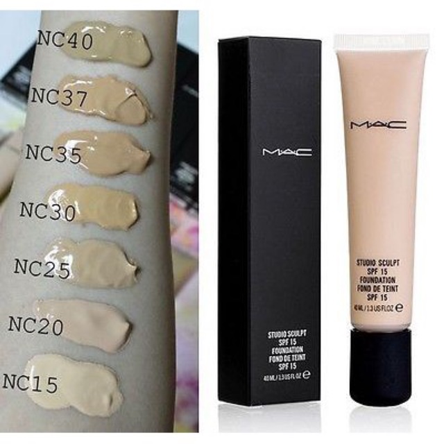 Mac - Kem Nền Dưỡng Ẩm Chống Nắng Mac - Studio Sculpt SPF 15 Foundation 40ml