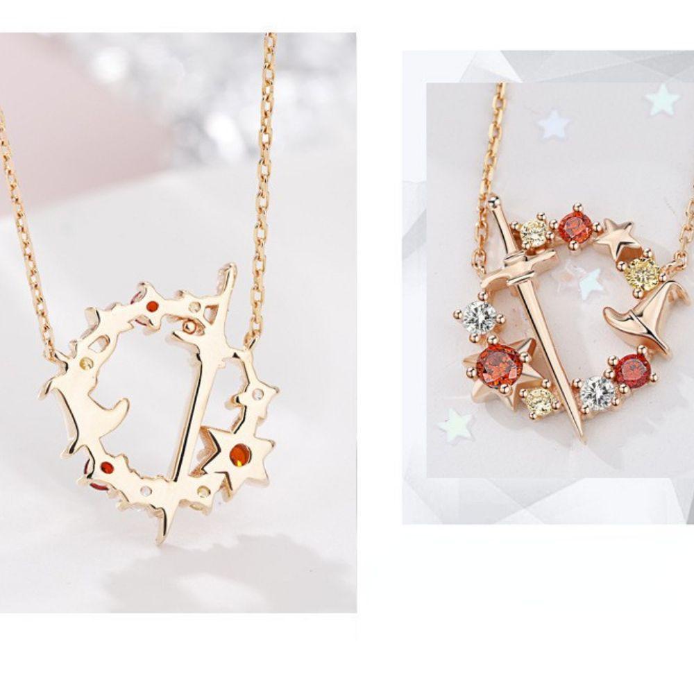 ANEMONE Vòng cổ Mặt Nón Phân Loại Thời Trang