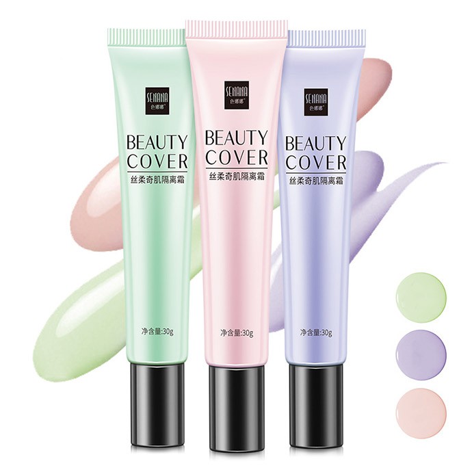 Kem Lót Che Khuyết Điểm Senana Beauty Cover Dưỡng Ẩm Làm Sáng Và Mịn Da, Kiểm Soát Dầu 30g MS6019