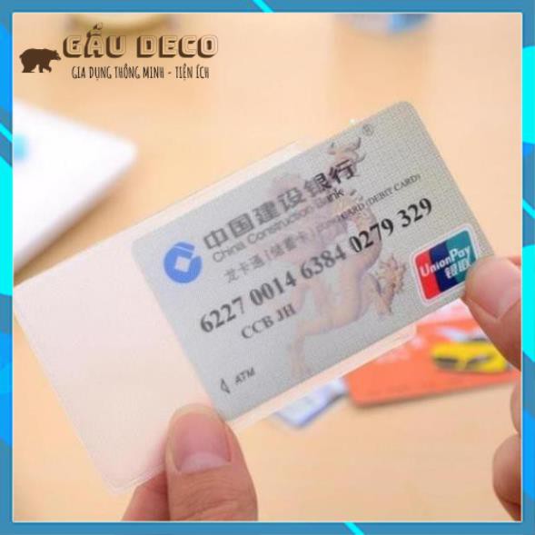 [Sẵn] Túi đựng thẻ căn cước công dân ,bao đựng ATM, bao đựng Giấy phép lái xe có nắp đậy