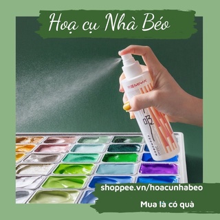 Bình xịt giữ ẩm chống mốc cho màu gouache, nước himi