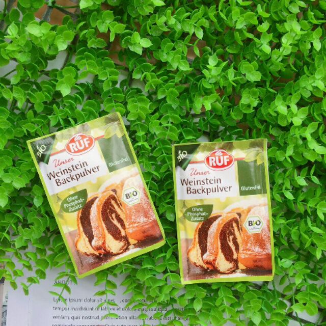 Bột nở hữu cơ Hefe Ruf