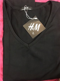 áo phông HM cổ tim kèm ảnh thật