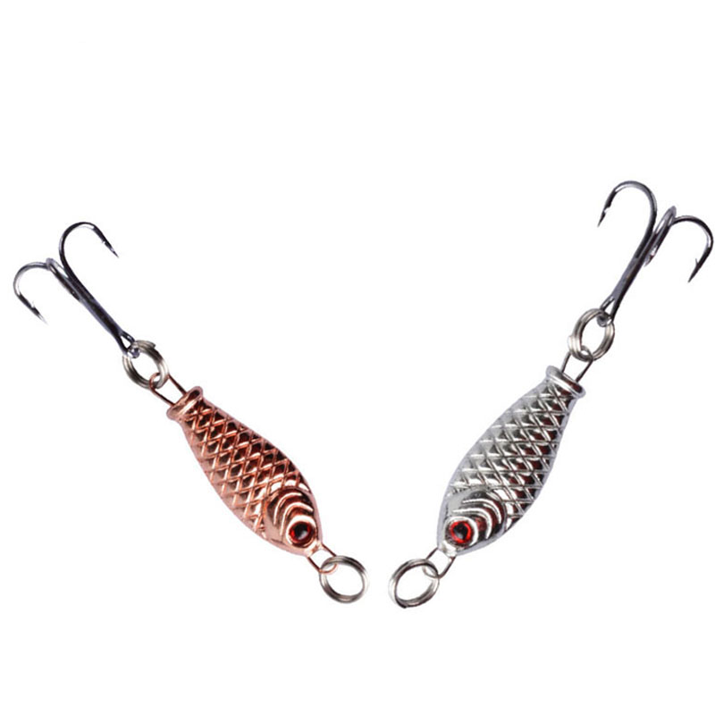 Mồi câu cá nhân tạo bằng kim loại chuyên dụng