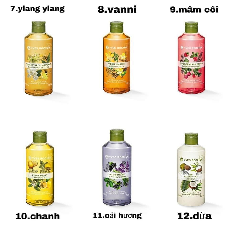 Sữa tắm Yves Rocher