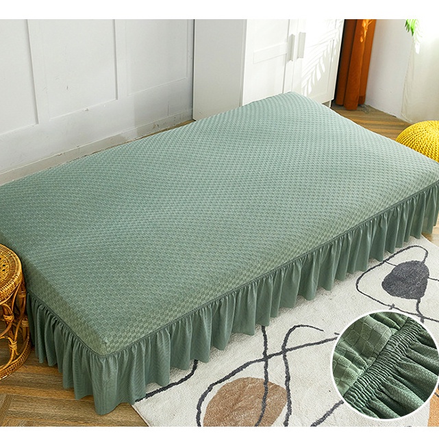 Vỏ Bọc Ghế Sofa Không Tay Vịn Co Giãn Có Thể Gập Lại Tiện Dụng