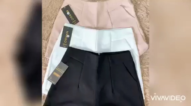 Quần short nữ cạp cao hàng đẹp, short nữ lưng cao vải tuyết mưa | BigBuy360 - bigbuy360.vn