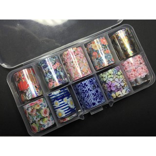 [Siêu Sale] Foil dán móng trang trí nail
