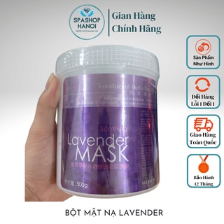Bột Mặt Nạ Lavender, Mặt Nạ Lavender Hộp Chính Hãng