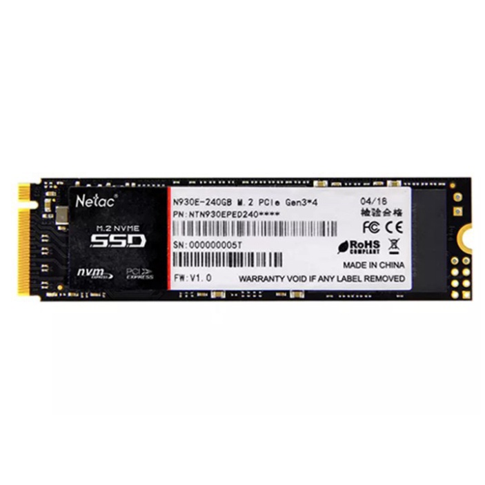 Ổ cứng SSD Netac 256GB N930E NVMe PCIe | BigBuy360 - bigbuy360.vn