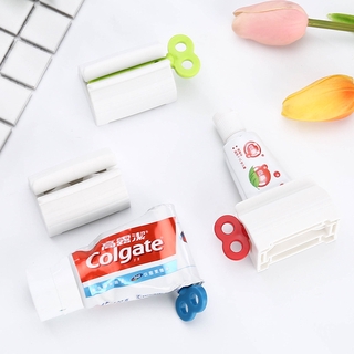 Rolling Tube Toothpaste Squeezer Toothpaste Seat Holder Stand Rotate Toothpaste Dispenser for Bathroom