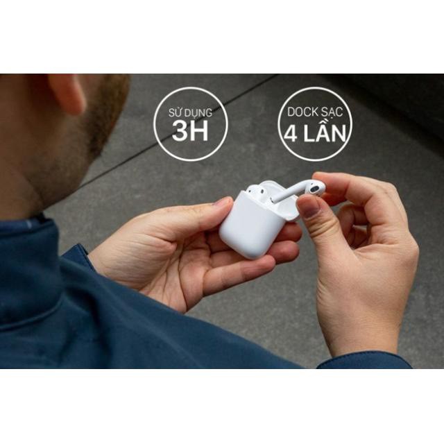 Tai Nghe Bluetooth AirPods 2 - Chip Jerry - Đổi Tên - Định Vị - Tháo Tai Dừng Nhạc