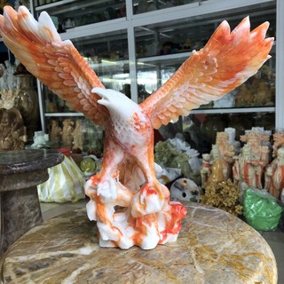Chim Đại Bàng Đá Đúc 30.5cm – Trang Trí Phong Thủy, Tượng Đại Bàng Uy Nghi, Quyền Lực Bày Bàn Làm Việc, Phòng Khách