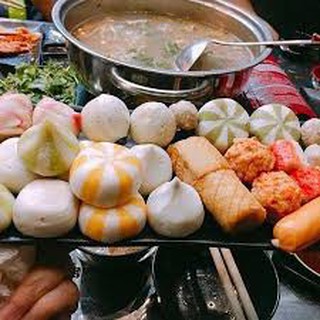 khay xiên que thả lẩu thập cẩm