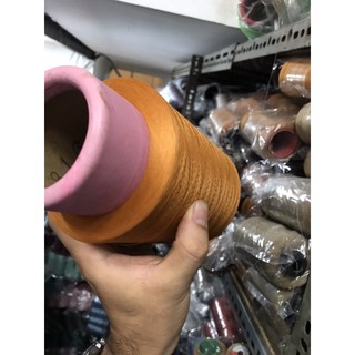 tơ vắt sổ 150D màu bò