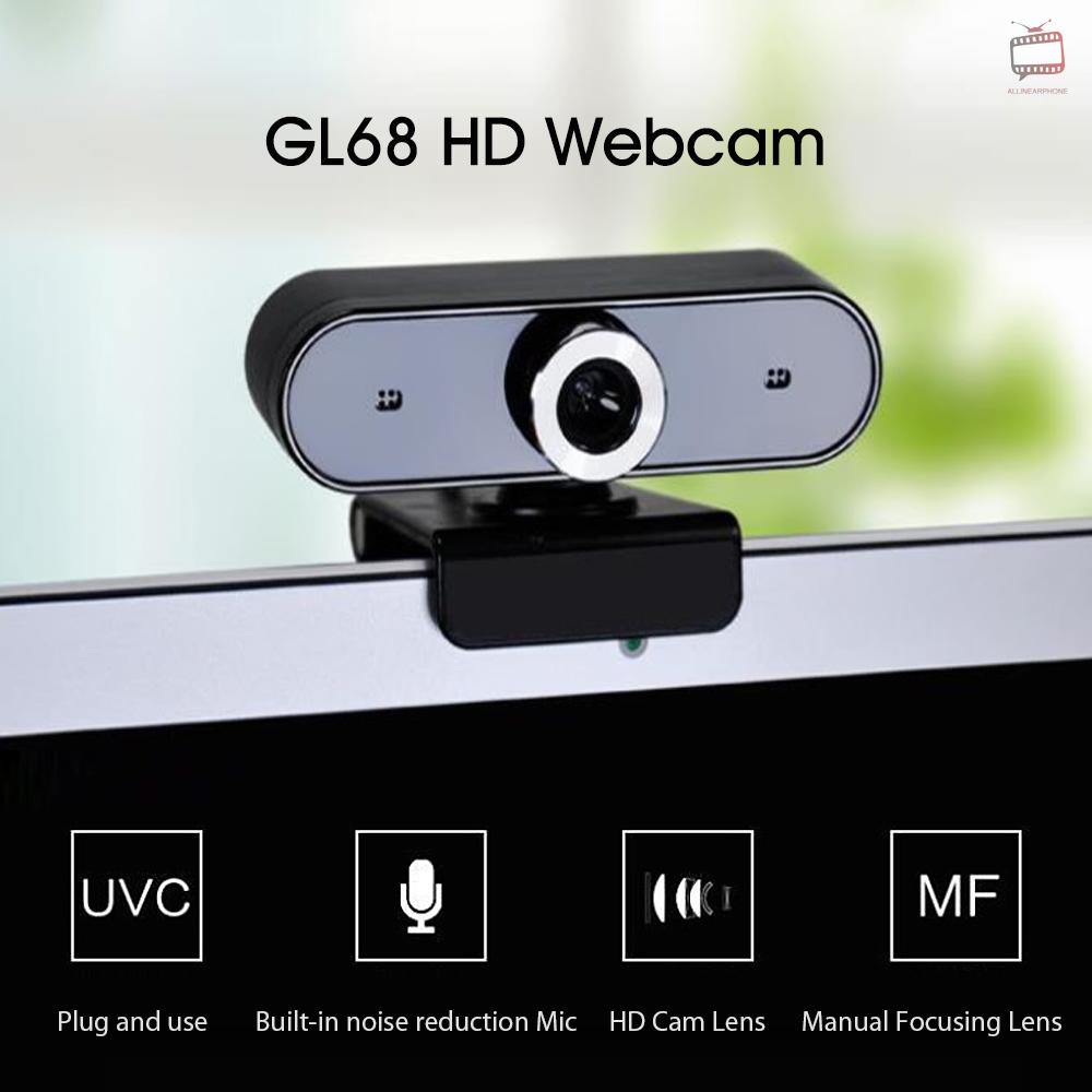 Webcam A Gl68 Hd Cổng Usb Có Mic Cho Máy Tính Để Bàn / Laptop | BigBuy360 - bigbuy360.vn
