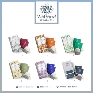 Whittard of Chelsea Teabags - BST Trà túi lọc cổ điển & trà trái cây