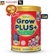 Sữa Nuti Grow Plus Đỏ mAU mOI 900g DATE 2022
