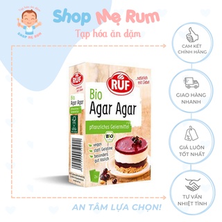 Bột Rau Câu Hữu Cơ Agar Ruf (Có Tách Lẻ)