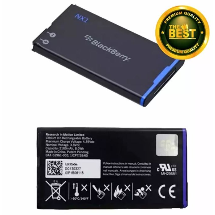 Pin Blackberry Q10 dung lượng 2100mAh