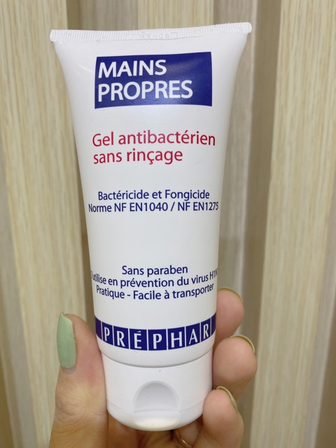 Nước rửa tay khô diệt khuẩn hàng nội địa Pháp (75mL)