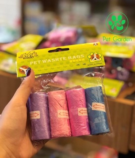 Bao hốt chất thải cho chó / mèo tiện lợi du lịch công viên