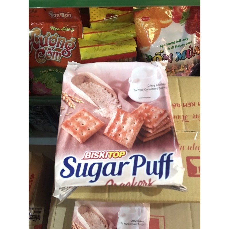 Bánh ăn kiêng Biskitop Sugar Puff 290g