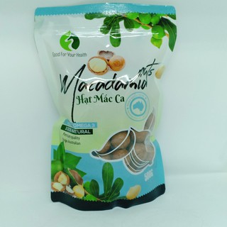 Hạt Mắc Ca - Hạt Macadamia ( Macadamia ) Úc đóng bịch 500g