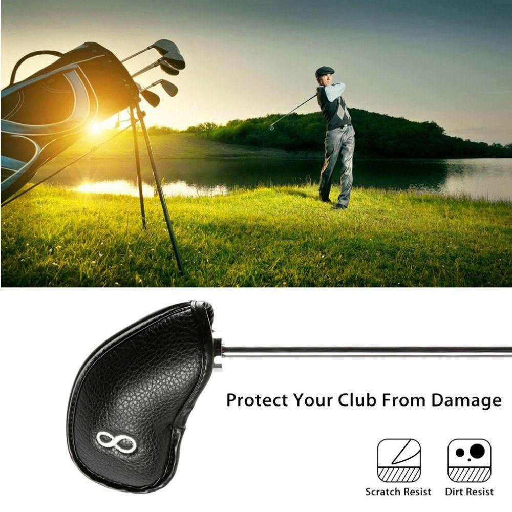 Danilo Set 12 Vỏ Bọc Đầu Gậy Đánh Golf Bằng Sắt Chống Trượt