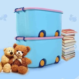 THÙNG ĐỰNG ĐỒ CHƠI CHO BÉ (LOẠI SIZE LỚN CÓ BÁNH XE)