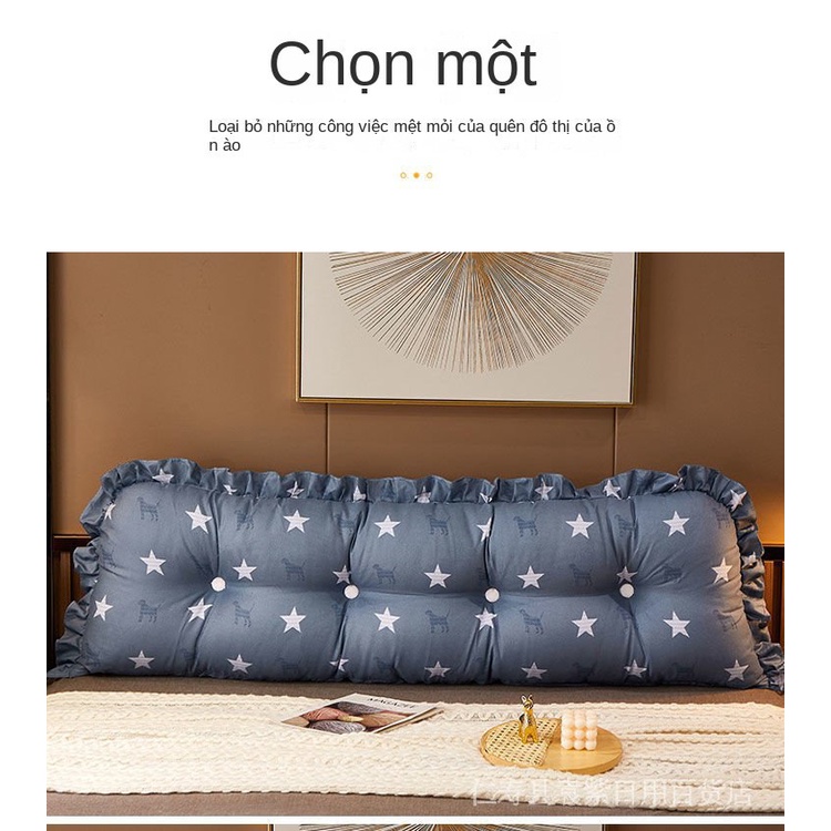 Đệm Lót Ghế sofa Tatami Dài Hai Lớp Tựa Lưng Có Thể Tháo Rời Và Giặt Được