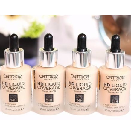 Kem nền Catrice HD Liquid Coverage Foundation