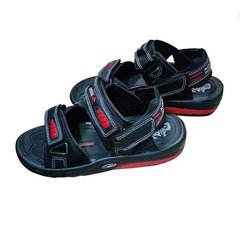 Giày sandal Thái Lan nam ADDA 2N36 - đen đỏ