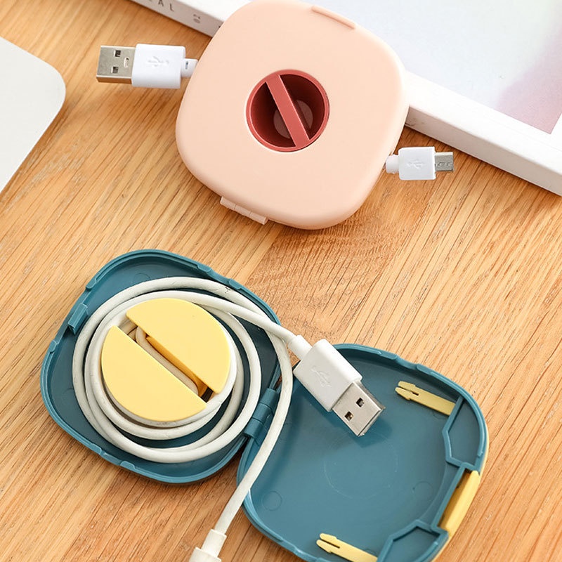 Dụng cụ quấn dây cáp sạc điện thoại đa năng