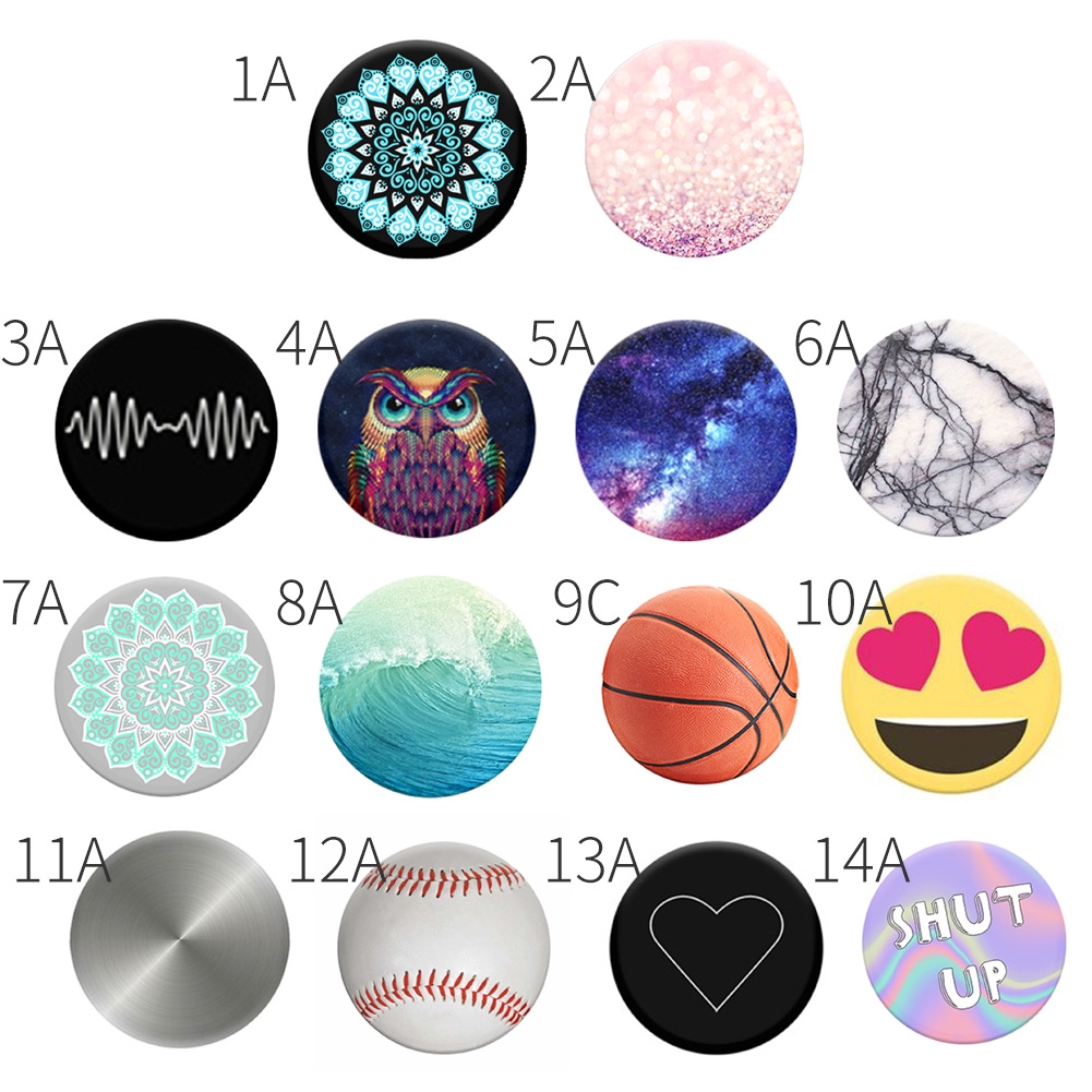 Giá đỡ điện thoại dạng túi khí đa năng cho họa tiết thời trang