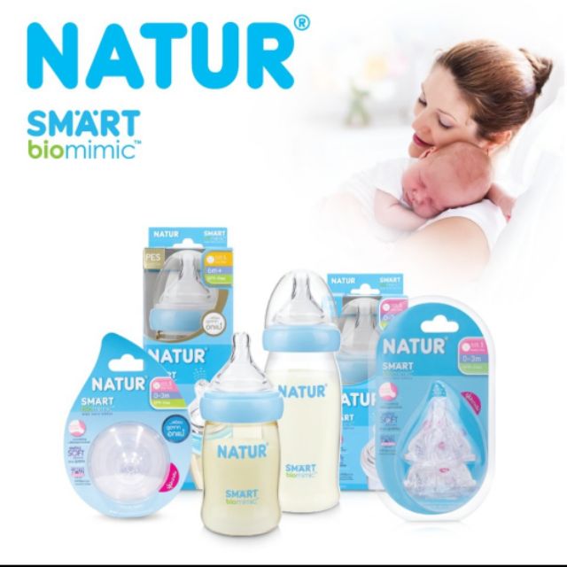 Bính sữa Natur SMART Biomimic 150ml 270ml