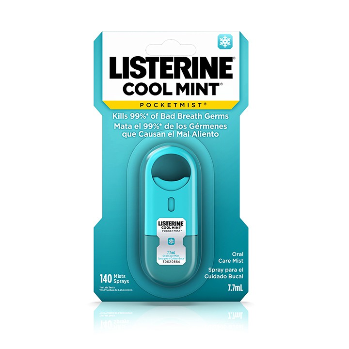 Xịt thơm miệng Listerine Cool Mint 7.7ml