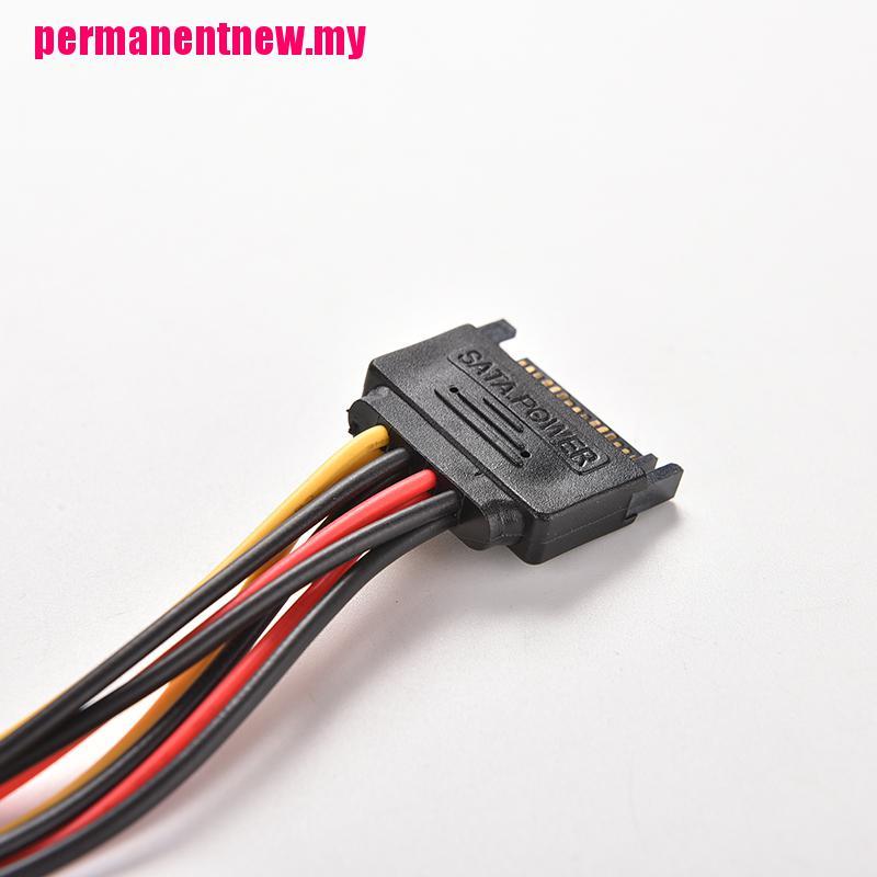 Dây Cáp Chia Nguồn 15 Pin Sata Male Sang Sata Female 1: 2 Y