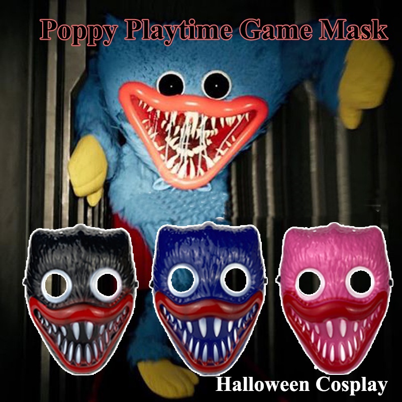 Mặt Nạ Quái Vật Hoạt Hình Wuggy Cho Tiệc Halloween