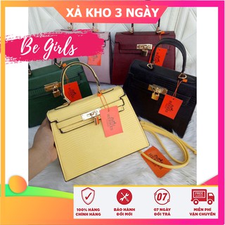 TÚI ĐEO CHÉO TÚI XÁCH NỮ ✨FREE SHIP 50K✨TÚI ĐEO CHÉO NỮ BE GIRLS  KHÓA CÁCH ĐIỆU CAO CẤP