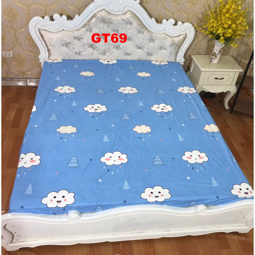 Ga chống thấm Cotton cao cấp Nano kháng khuẩn Loại tốt hàng đẹp GT21 nằm trực tiếp không nóng không bí