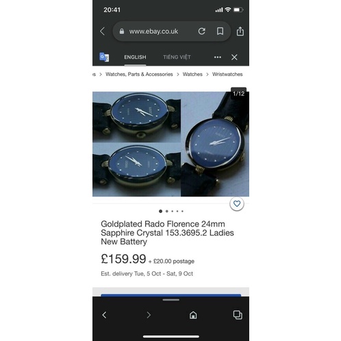 Đồng hồ Rado Nữ thương hiệu Thuỵ Sĩ