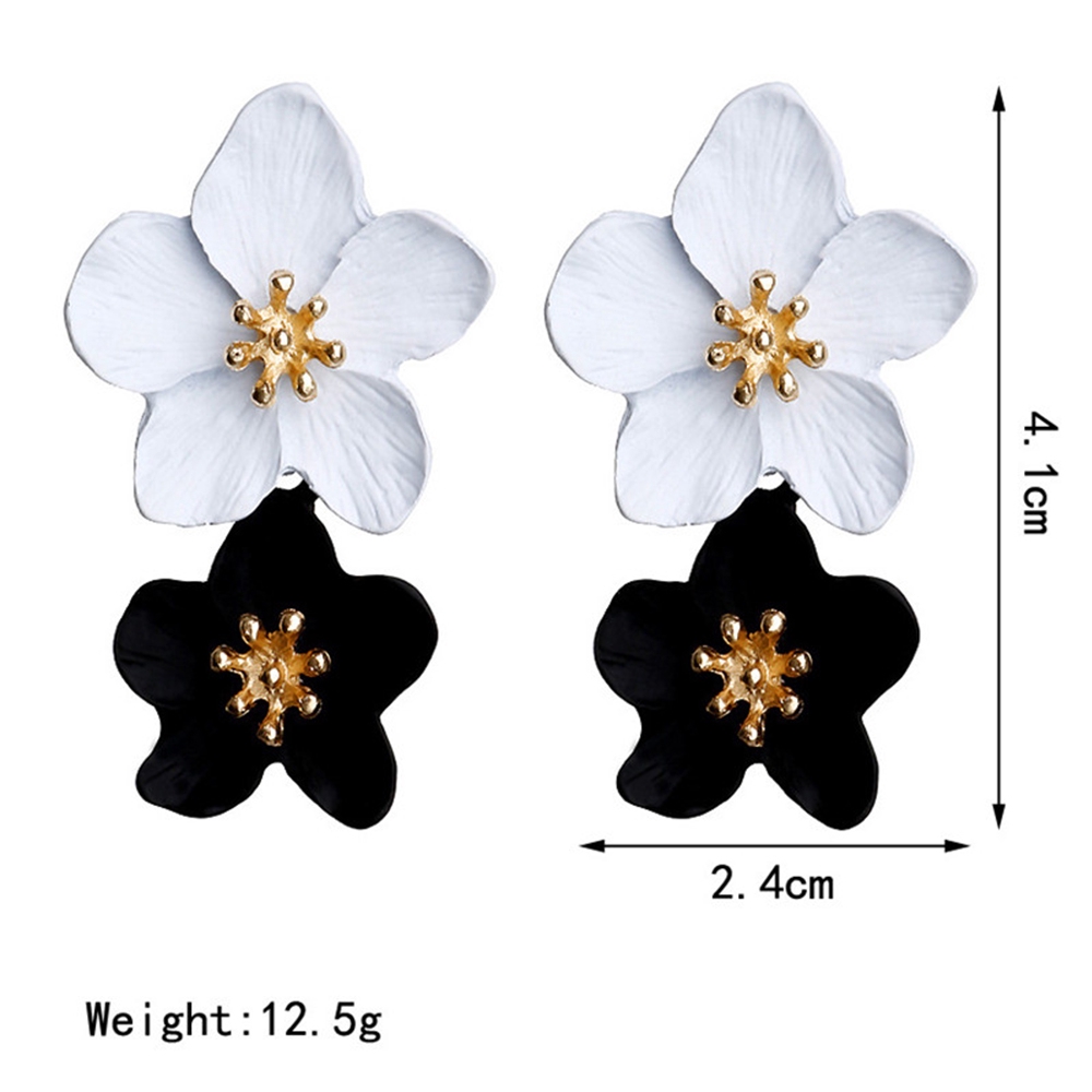Hoa Tai Dáng Dài Phối Tua Rua Phong Cách Bohomian