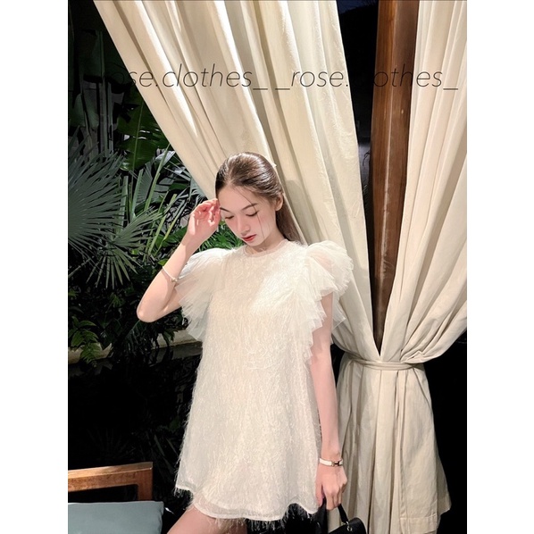 Luna Dress thiết kế dáng suông tay xoè bồng siêu xinh
