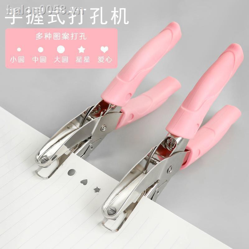 Kìm bấm lỗ đóng gáy tài liệu giấy rời tự làm sách dành cho học sinh