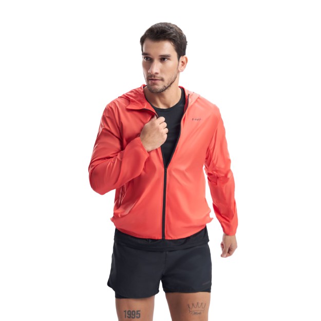 Áo khoác vải dù trượt nước mau khô nhanh, thấm hút mồ hôi Nam Running Basic Pocket - ONWAYS
