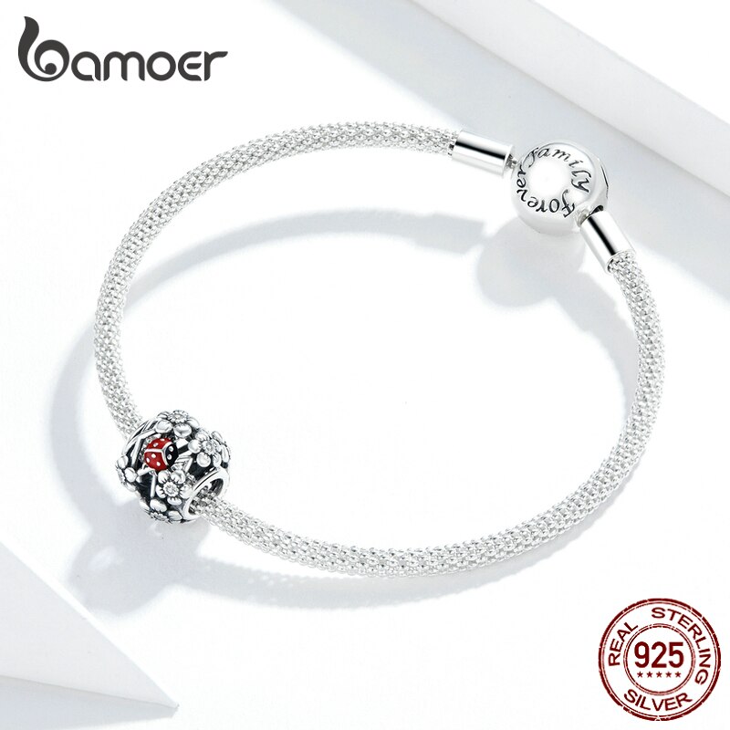 BAMOER Mặt Dây Chuyền Bạc 925 DIY SCC1641