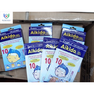 Miếng dán hạ sốt AIKIDO (Hộp 6 miếng)